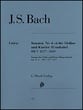 SONATAS #4 6 BWV1017-1019-VIOLIN cover